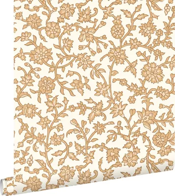 Produktbild von ESTAhome Tapete Blumenmuster Braun 50 x 900 cm