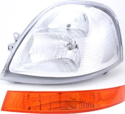 Productafbeelding van Johns, halogeen koplampen, geschikt voor Opel Movano vanaf 11/03, type H7 H1, linkerzijde, met knipperlicht