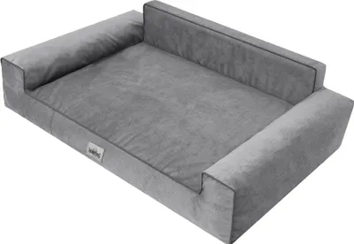 Produktbild von Hundebett Glamour XL 98×66 cm – stilvolles Hundesofa, abnehmbarer Bezug, geräuschlos | Doggy