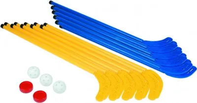 Produktbild von Megaform Medium Floor Hockey Set - 12 sticks