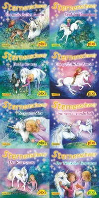 Immagine prodotto di Pixi-8er-Set 203: Sternenschweif (8x1 Exemplar)