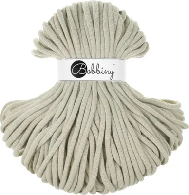 Zdjęcie produktu dla Bobbiny Jumbo 9 mm 100 m Pale Olive Sznurek