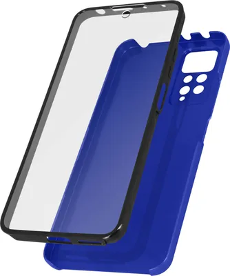 Obrázek produktu pro Avizar, ochranný obal pro přední a zadní stranu telefonu Xiaomi Redmi Note 11 Pro 5G, modrá barva