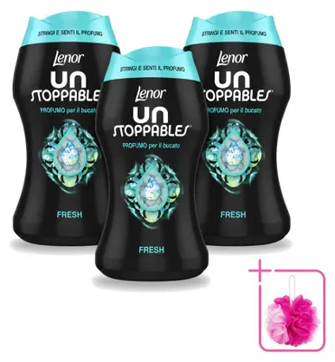 Produktbild von 3 x Lenor Unstoppables Wäscheparfüm Fresh - 140 g - Sparpackung - 3 Stücke