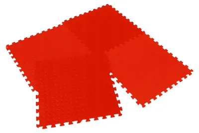 Obrázek produktu pro Enero – Cvičební podložka, puzzle (balení 4 kusů) SX1233 (60 cm x 60 cm) (červená)