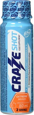 Produktbild von 6PAK Nutrition | Craze Shot Orange