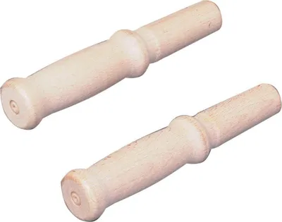Produktbild von 2x MÜBA Griff HOLZ - für Schubkarre Schubkarrengriff Griff Fagro F85 F95