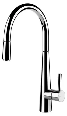 Produktbild von Gessi 20577, Herunterziehen, Chrom, Metall, Hebelgriffe, Einzelbild, 3/8"