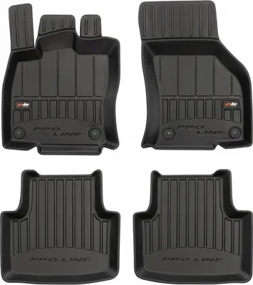 Zdjęcie produktu dla Dywaniki Gumowe Korytkowe F 3D Vw Passat B8 2014-