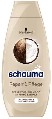 Zdjęcie produktu dla Schauma Repair and Care Szampon regenerujący z ekstraktem z kokosa 400ml