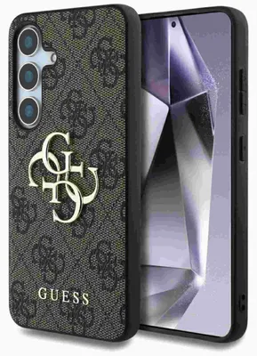 Obrázek produktu pro Guess Big 4G Logo Classic Logo - Pouzdro pro Samsung Galaxy S25 (hnědý)