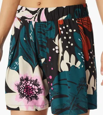 Image de Schiesser short de pyjama mix + relax black femmes