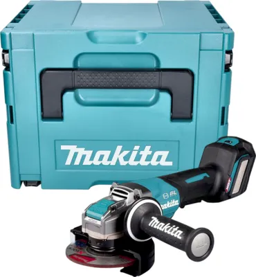 Immagine prodotto di Makita GA 044 GZ01 Smerigliatrice angolare a batteria 40 V max. 125 mm X-LOCK Brushless + Makpac - senza batteria, senza caricabatterie