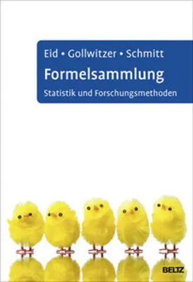 Obrázok produktu pre Formelsammlung Statistik und Forschungsmethoden