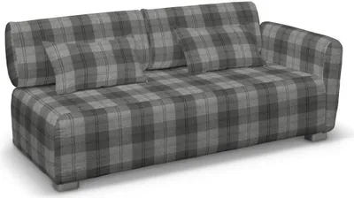 Produktbild von Dekoria Bezug für Mysinge 2-Sitzer mit 1 Armelehne Sofa, grau-anthrazit, Sofahusse Mysinge 2-Sitzer mit 1 Armlehne