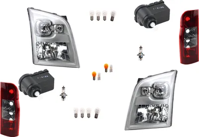 Produktbild von Scheinwerfer Heckleuchten Set Links Rechts passend für Ford Transit + Leuch. LWR 4047299 1435867 1063829 6C1113K198AA XS4X13K198AB YC1X13K198AA Johns