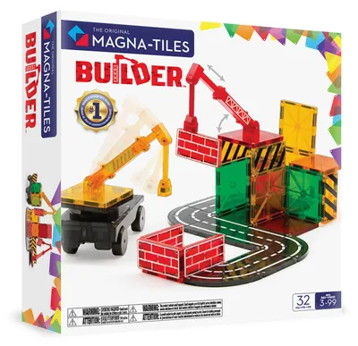 Produktbild von Magna-Tiles 21632, Bausatz, 3 Jahr(e), 32 Stück(e)