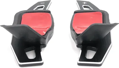 Produktbild von Onwomania Schaltwippen Dsg Shift Paddle für Superb 2 Oktavia Rapid Kodiaq Karoq Schwarz Aluminium