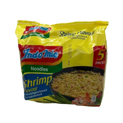 Produktbild von INDOMIE Instant Nudeln Shrimp 5x70g