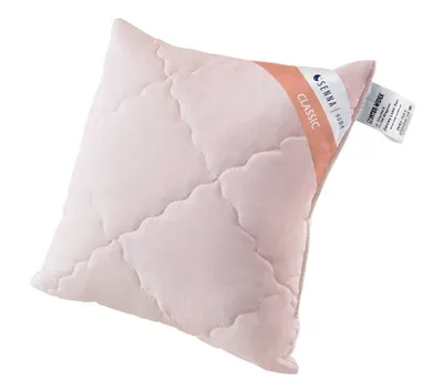 Zdjęcie produktu dla Poduszka do spania 40x45 CLASSIC COMFORT Senna Home antyalergiczna, wypełnienie z granulatu, Różowa