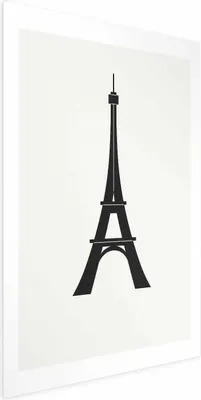Immagine prodotto di Poster Torre Eiffel 21x30 cm senza cornice con margine