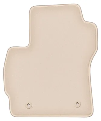 Produktbild von DURBAN Beige Velours-Fahrerfußmatte für Mazda Premacy II Minivan (2005-2010)