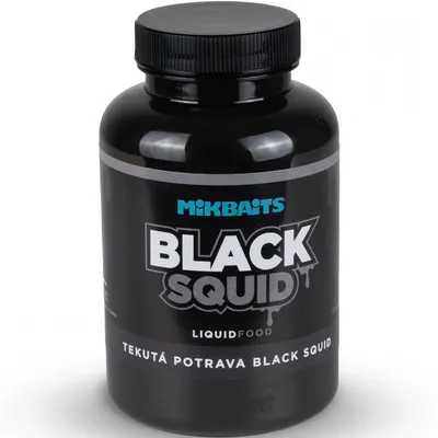 Zdjęcie produktu dla Mikbaits Tekuta Potrava Black Squid 300 ml