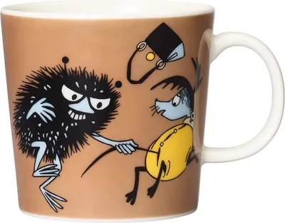 Produktbild von Mumin Tasse Moomin Becher - Stinky in Action Keramiktasse, 0,3 l