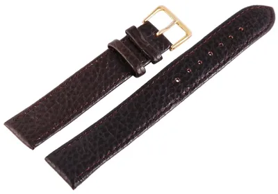 Produktbild von Basic Echtleder Armband in dunkelbraun Kroko flach