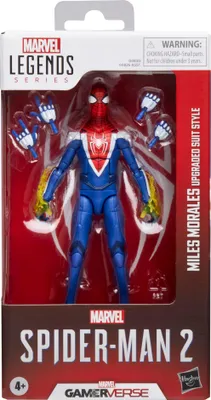 Zdjęcie produktu dla Hasbro Marvel Legends - Figurka Spider-Man 2 Miles Morales w Ulepszonym Garniturze 15 cm