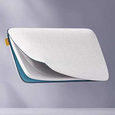 Produktbild von Emma Premium Stützkissen 80x40 – Ergonomisches Nackenkissen mit Thermosync Technologie – Kühlendes Memory Foam Kopfkissen, Höhenverstellbar