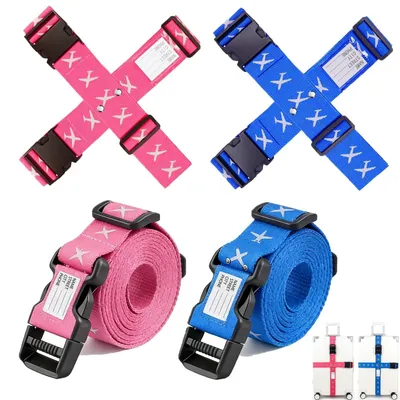 Image de Lot de 4 serrures de valise avec cadenas à combinaison