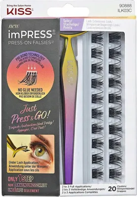 Produktbild von KISS imPRESS Press on Falsies Kit 03 - Spiky