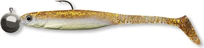 Imagen del producto de Cormoran Crazy Fin Shad RTF, set de señuelos de goma de 13 cm, color Golden Seed