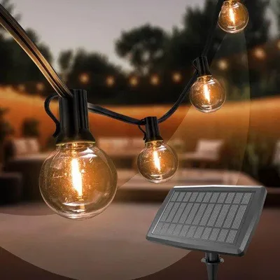 Produktbild von Ledvion LED Lichterkette Außen 16.5M IP54 9W 2200K Warm Weiß Outdoor