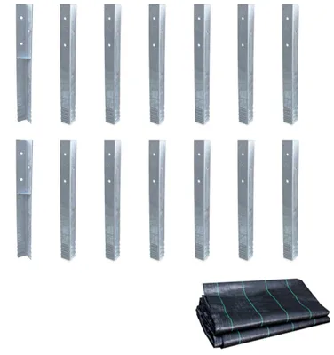 Produktbild von Winkelanker Wickey SolidLock mit Unkrautvlies 14 Stück