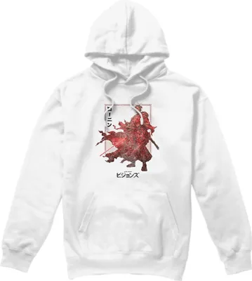 Image de Star Wars - Sweat à capuche pour homme "Visions Ronin" TV4457 (XL) (Blanc)