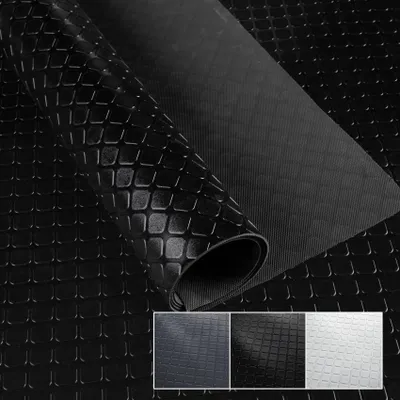 Productafbeelding van PVC Vloerbedekking Zwart 550x100 cm