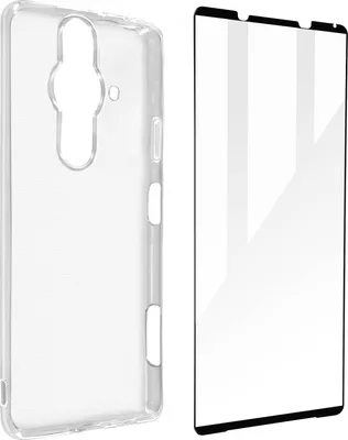 Produktbild von Avizar, 360° Schutz-Set: Hülle und Folie für Sony Xperia Pro-I, Transparent