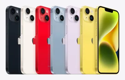 Obrázok produktu pre Apple iPhone 14 Plus, 17 cm (6.7"), 2778 x 1284 px, 256 GB, 12 MP, iOS 16, Žltá
