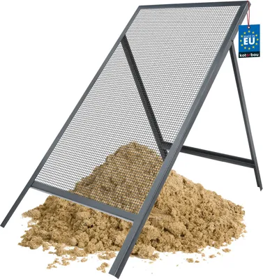Produktbild von KOTARBAU® Durchwurfsieb 60 x 120 cm Durchwurfgitter aus Stahldraht 8 x 8 mm Stahlsieb Gartensieb Kompost Gitter Bausieb Sieb Erdsieb