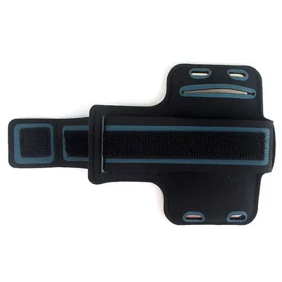 Produktbild von DFV mobile - Berufsausrüstung Armbandtasche Sport Armband Wasserabweisende aus Neopren Premium für Huawei nova 5T (2019) - Schwarz
