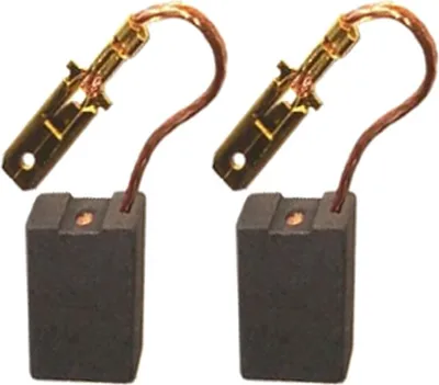 Produktbild von 2x Kohlebürsten für Metabo W 21-230, W 23-180, W 23-230, W 25-230, W 75 X, W 230-23, W 21230, W 23023, W 23180, W 23230, W 23230 X / Motorkohlen
