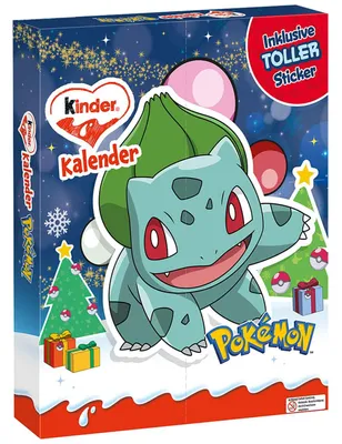 Produktbild von kinder Pokémon Bisasam Adventskalender