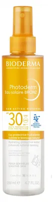 Produktbild von Bioderma Photoderm Bronz Hydrating Protective Water SPF 30 PA+++ 200 ml