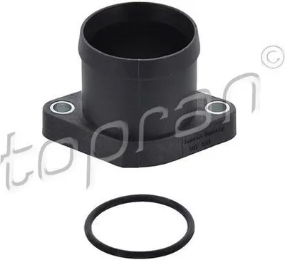 Produktbild von TOPRAN 107 637 Kühlmittelflansch für VW LT 28-35 I Kastenwagen (281-363) Wasserflansch