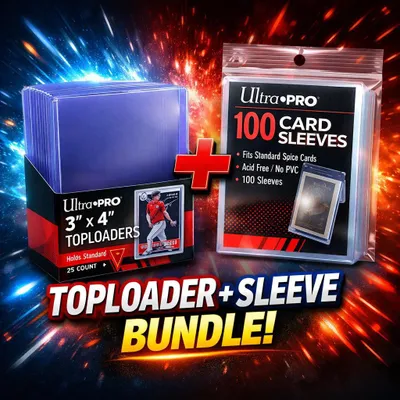 Produktbild von Ultra Pro Toploader 3x4 Regular + Penny Sleeves Bundle (25 + 100 Stück)