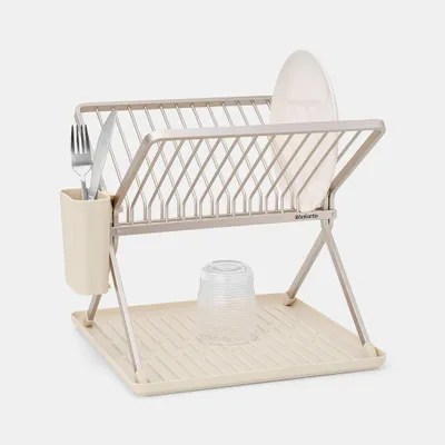 Obrázek produktu pro Brabantia 252082, Odkapávač, Skříň, Stolní, Nádobí, Béžová, Hliník
