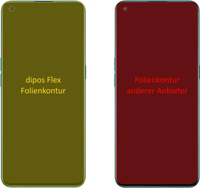 Produktbild von 3x dipos Flex OnePlus Nord CE 5G