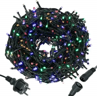 Obrázek produktu pro LED světelný řetěz - 81,5m, 1000LED, IP44, multicolor